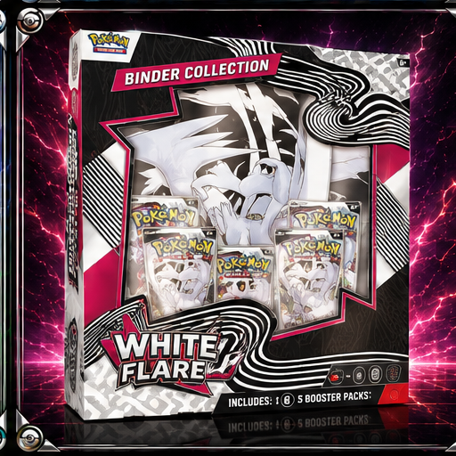 White Flare Binder Collection