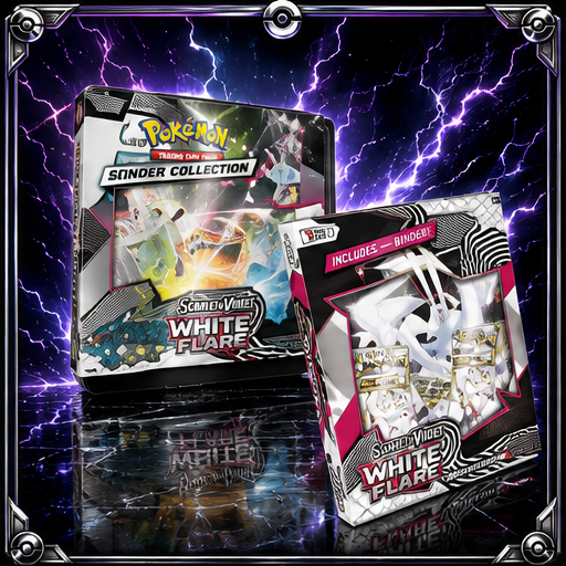 White Flare Binder & Unova Poster Collection (Sam's Club)